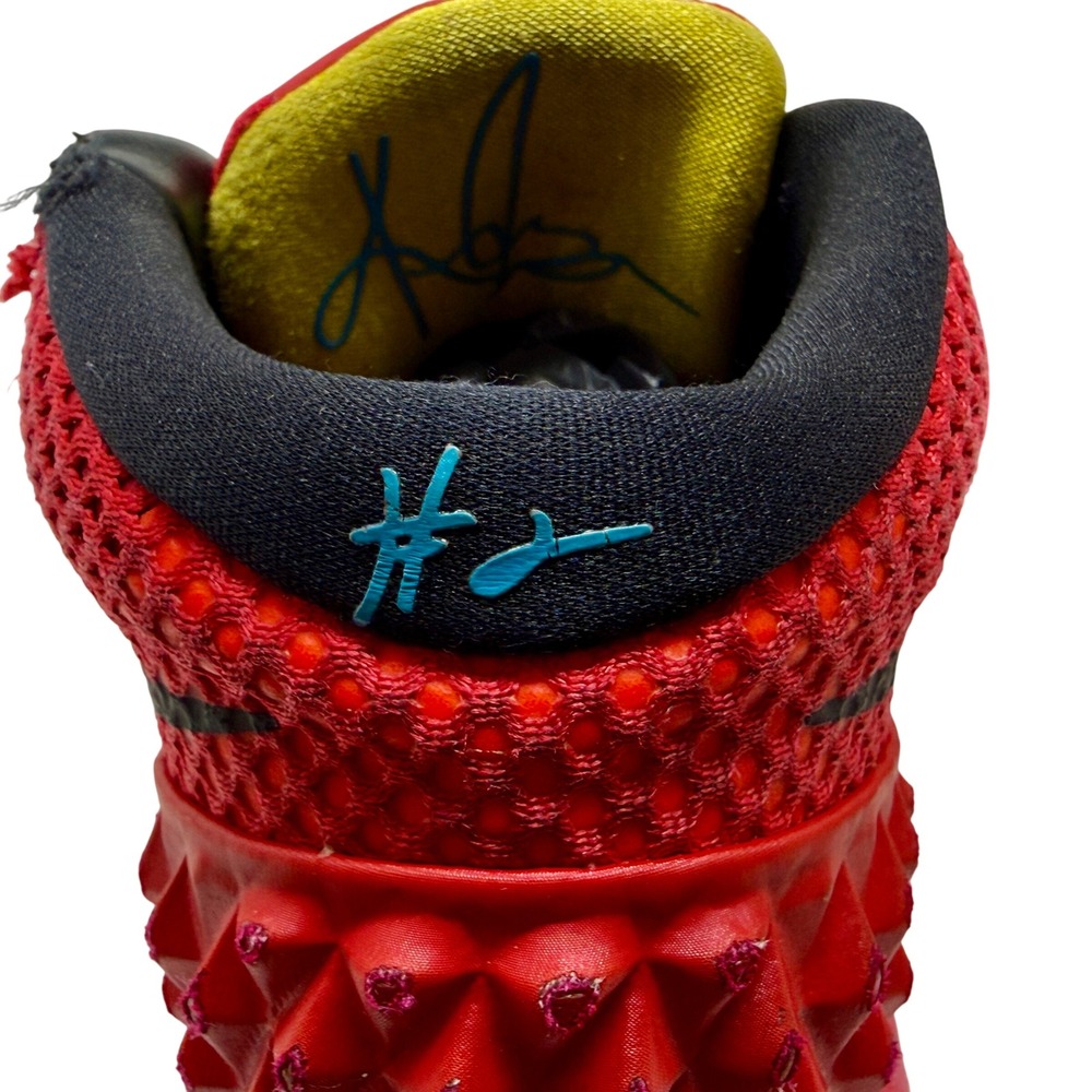 Nike Kyrie 1 Deceptive Red Men's Sz 7.5 Basketball Shoes 705277-606 Red Black - Picture 13 of 16